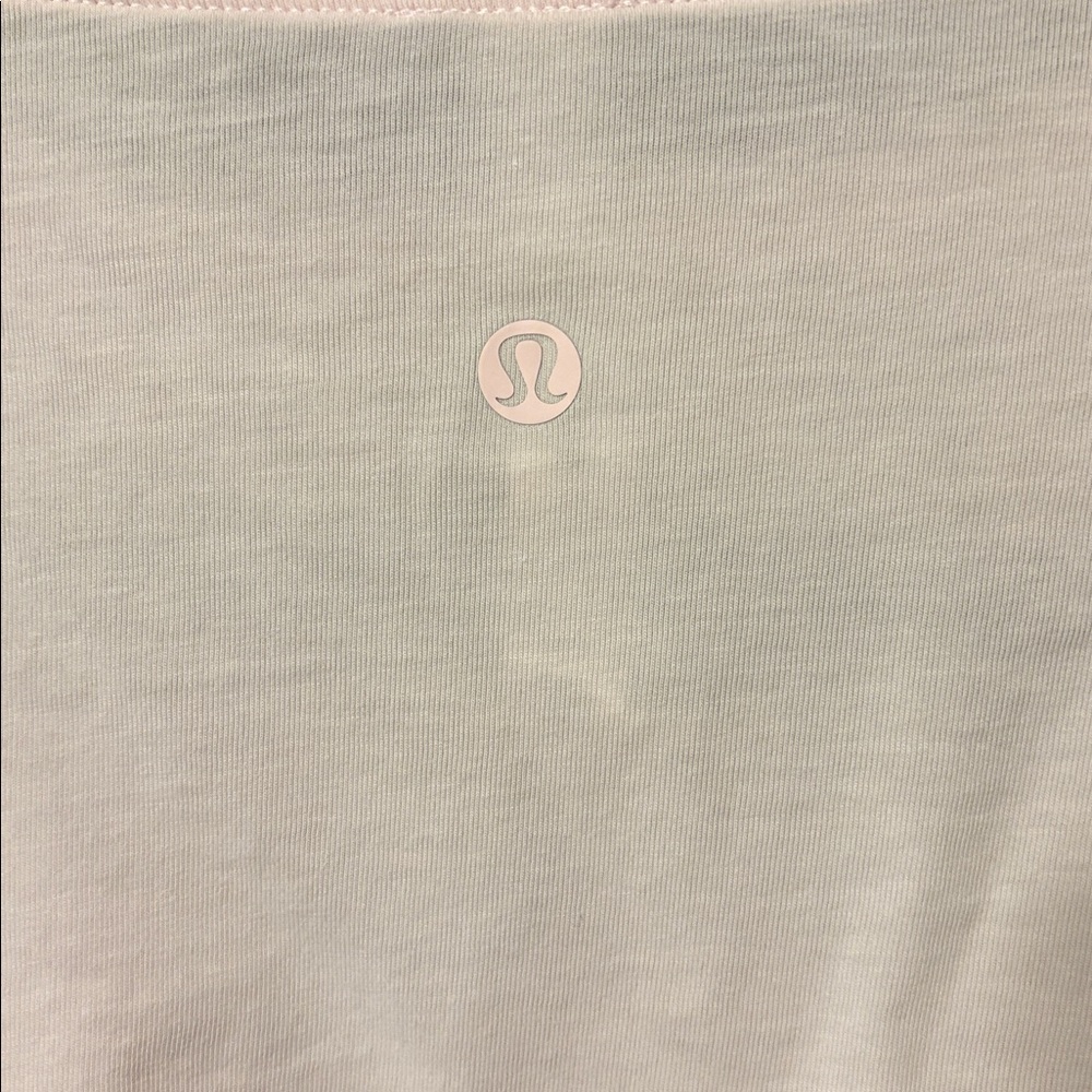 Lululemon Women’s Pink Long Sleeve Tee Relaxed Fit Stretch Sz 2 EUC Boat Neck - Picture 3 of 4